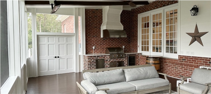 Outdoor kitchens