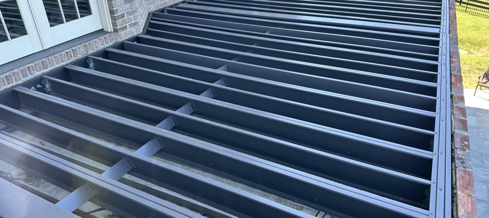 Metal deck framing